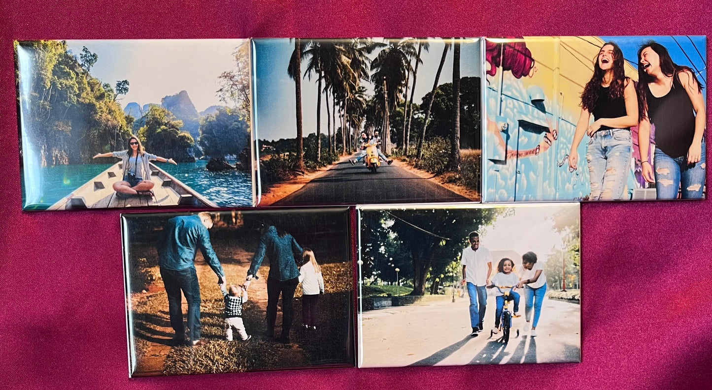 Keepsake Collection - Five Pack Personalised Fridge Magnet
