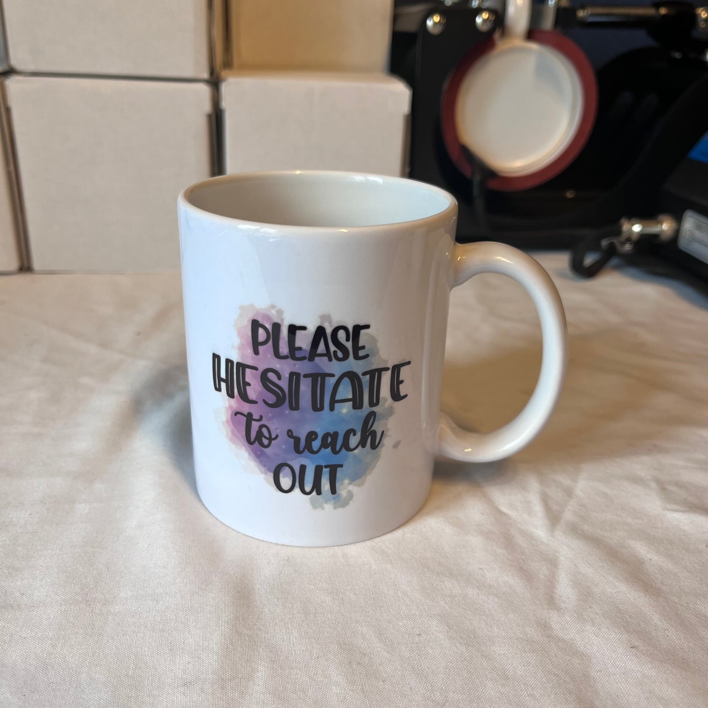 Please hesitate to reach out 11oz Mug