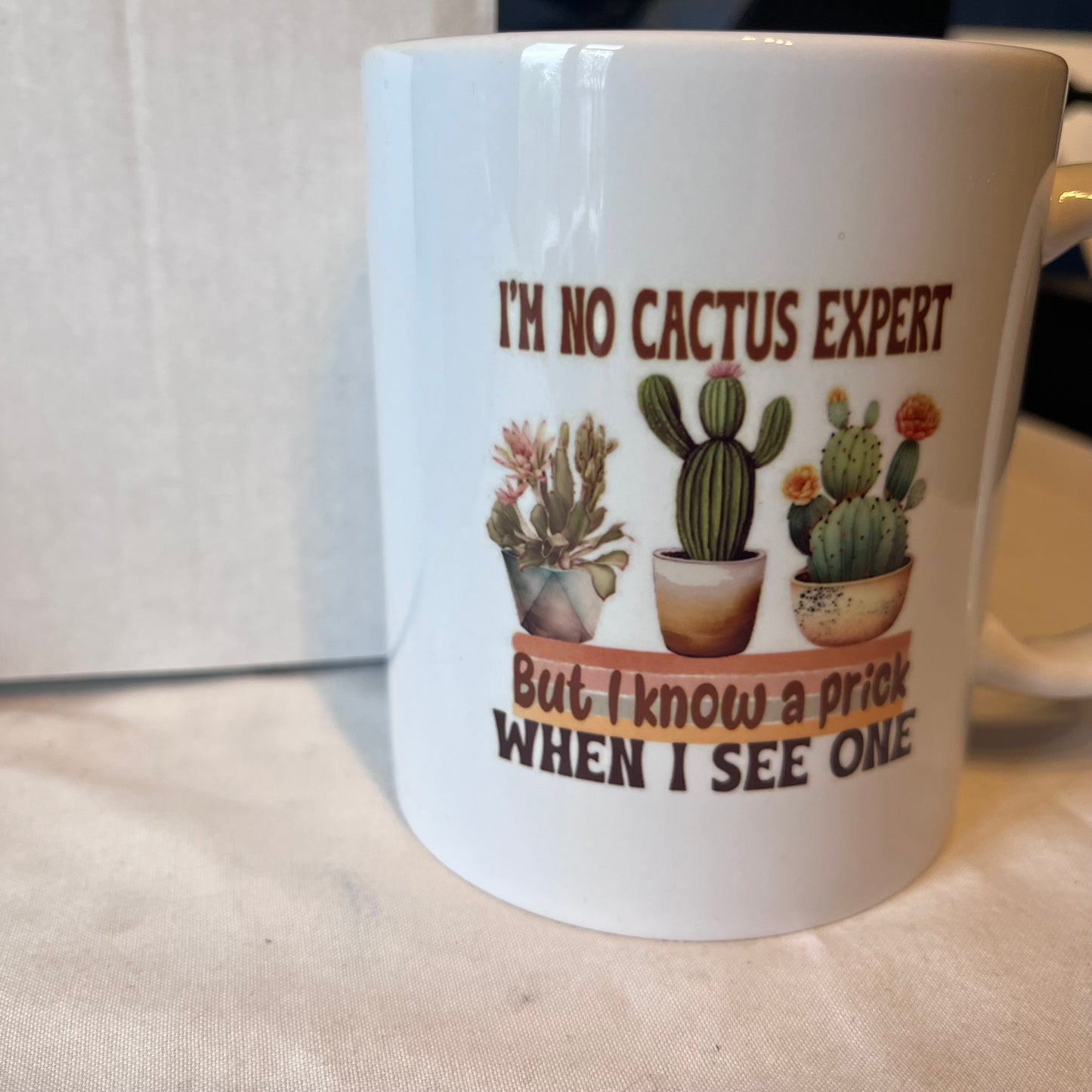 Im no cactus expert, but I know a prick when I see one 11oz mug