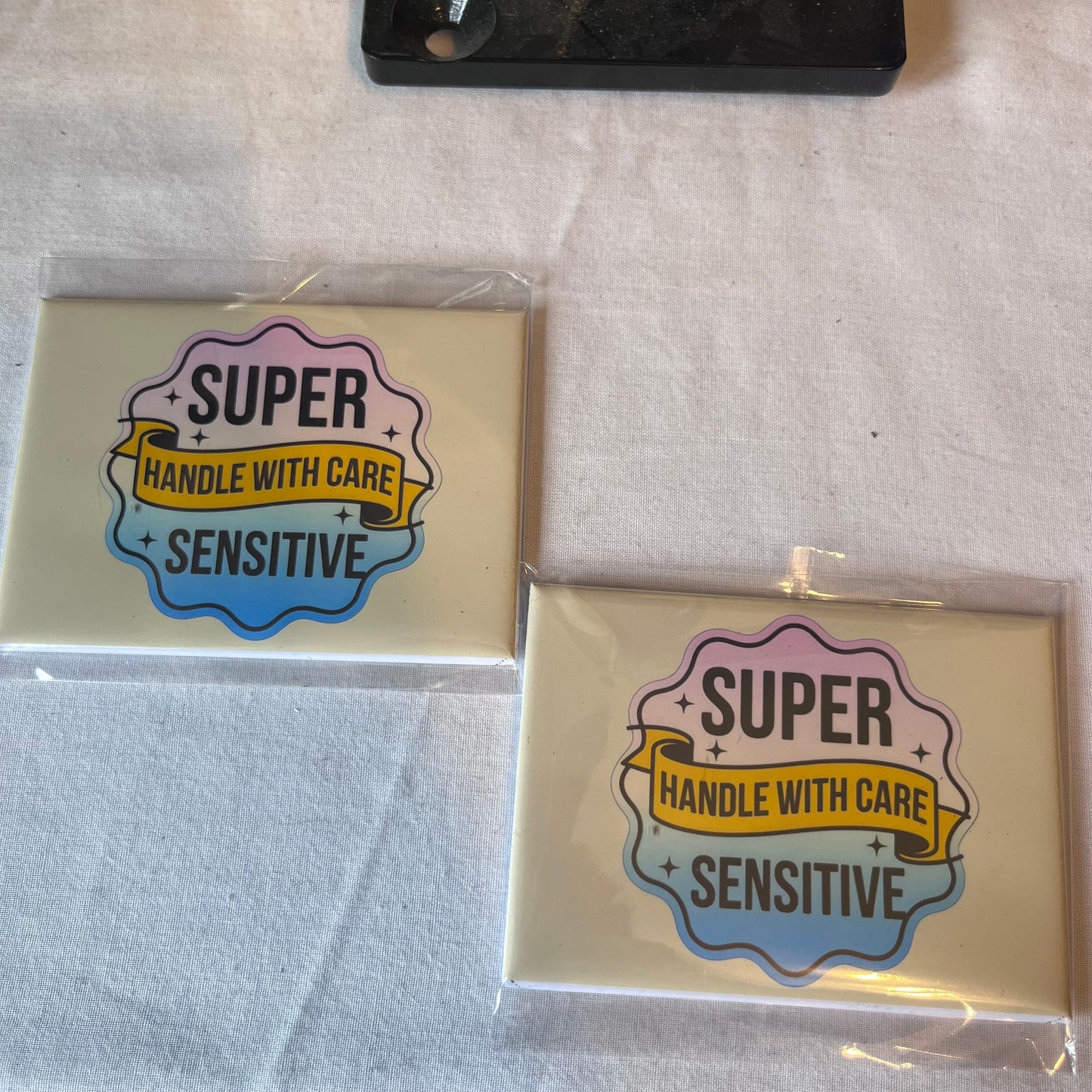 Super Sensitive - Handle With Care Magnet