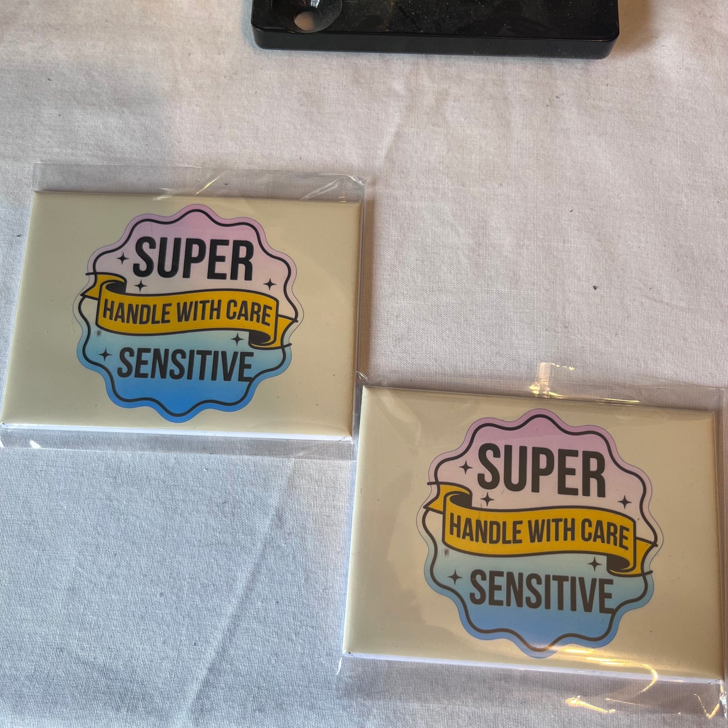 Super Sensitive - Handle With Care Magnet