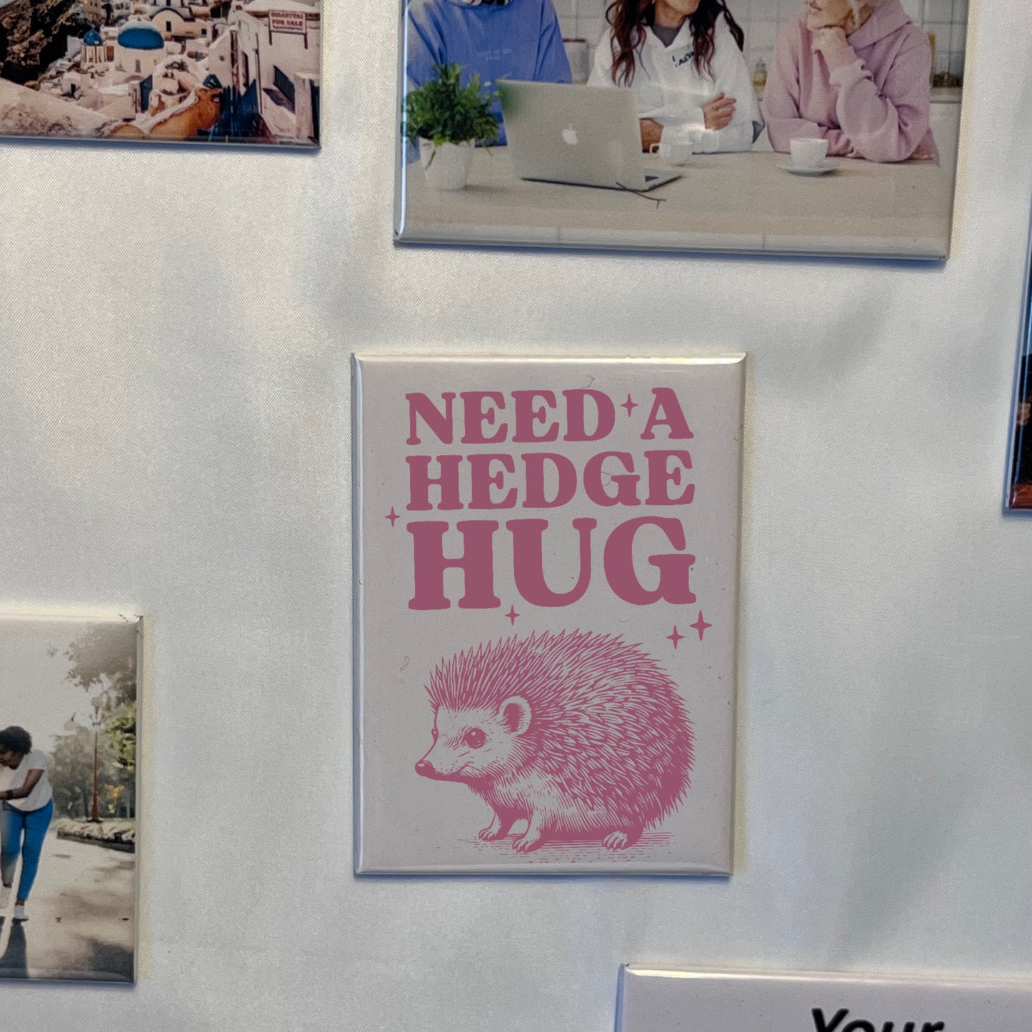 Need a Hedge Hug - Photo Magnet