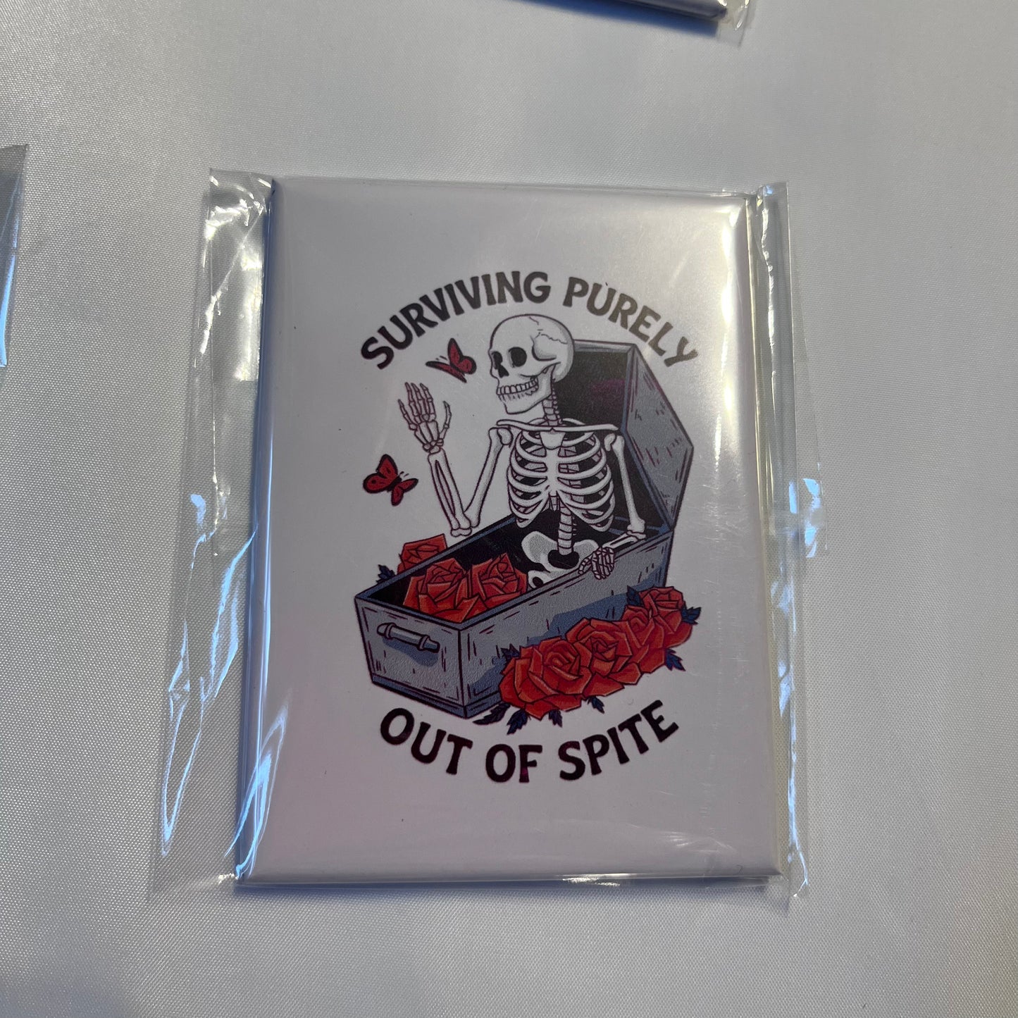 đź–¤ Surviving Purely Out of Spite Photo Magnet