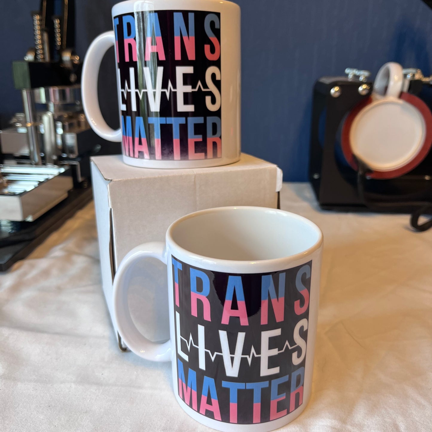 Trans Lives Matter Mug – 11oz