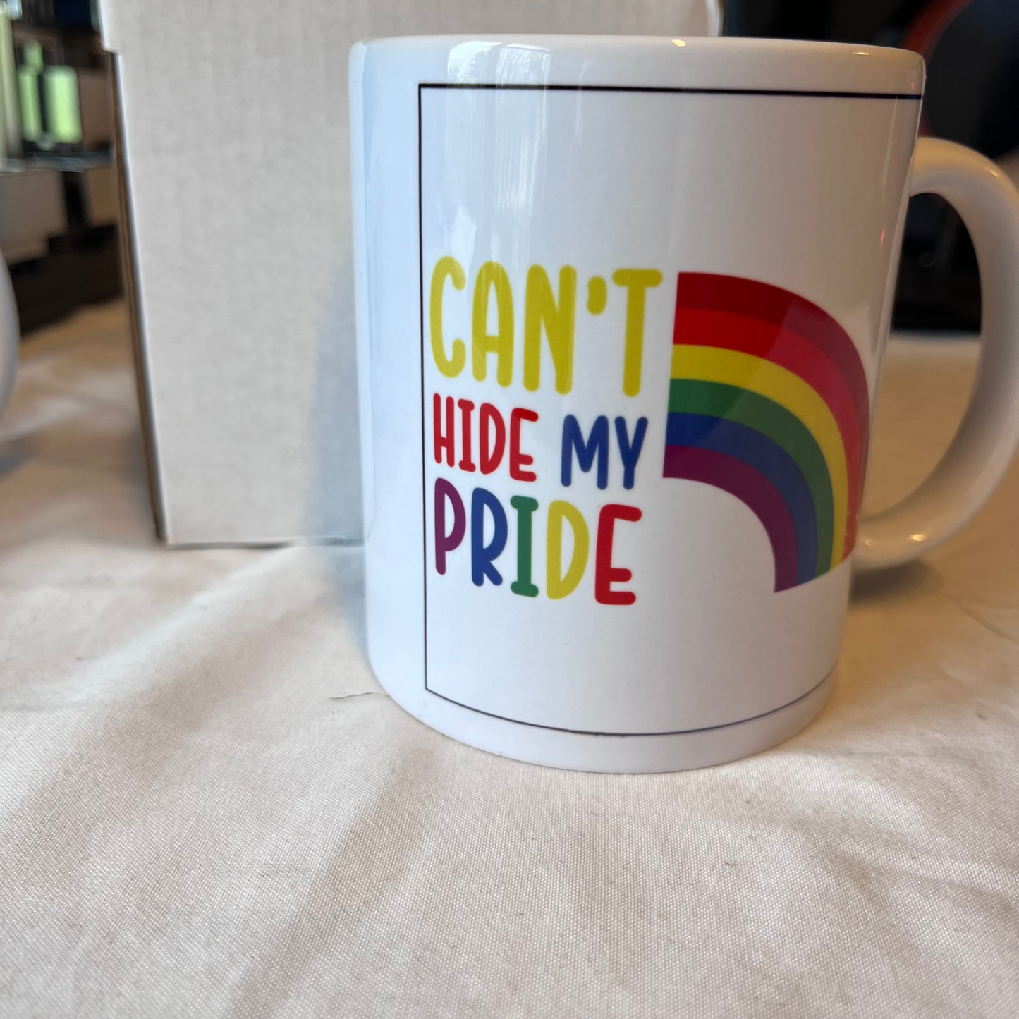 Can't Hide My Pride Rainbow Mug – 11oz