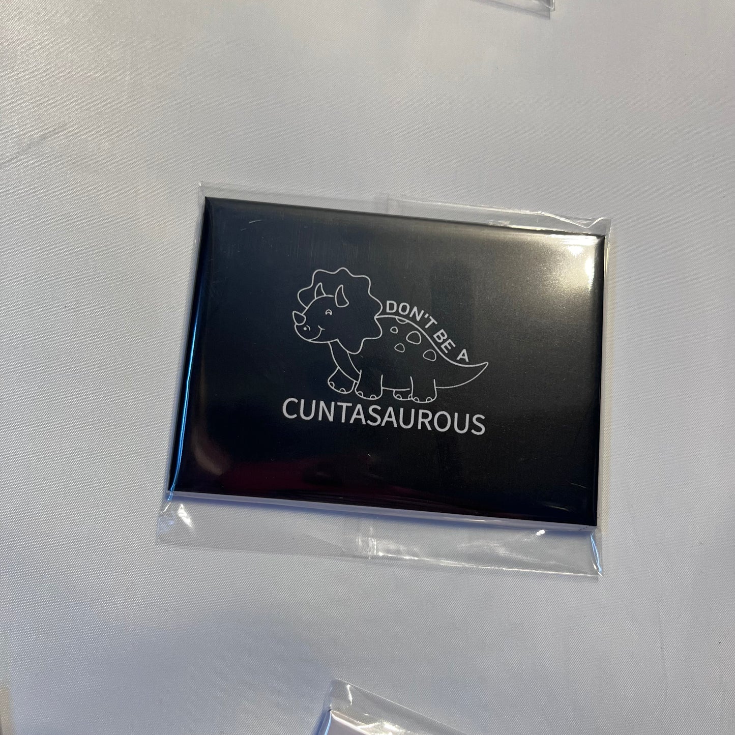 🦖 Don't Be a Cuntasaurus Photo Magnet