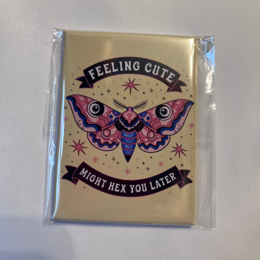 ✨ Feeling Cute, Might Hex You Later Photo Magnet