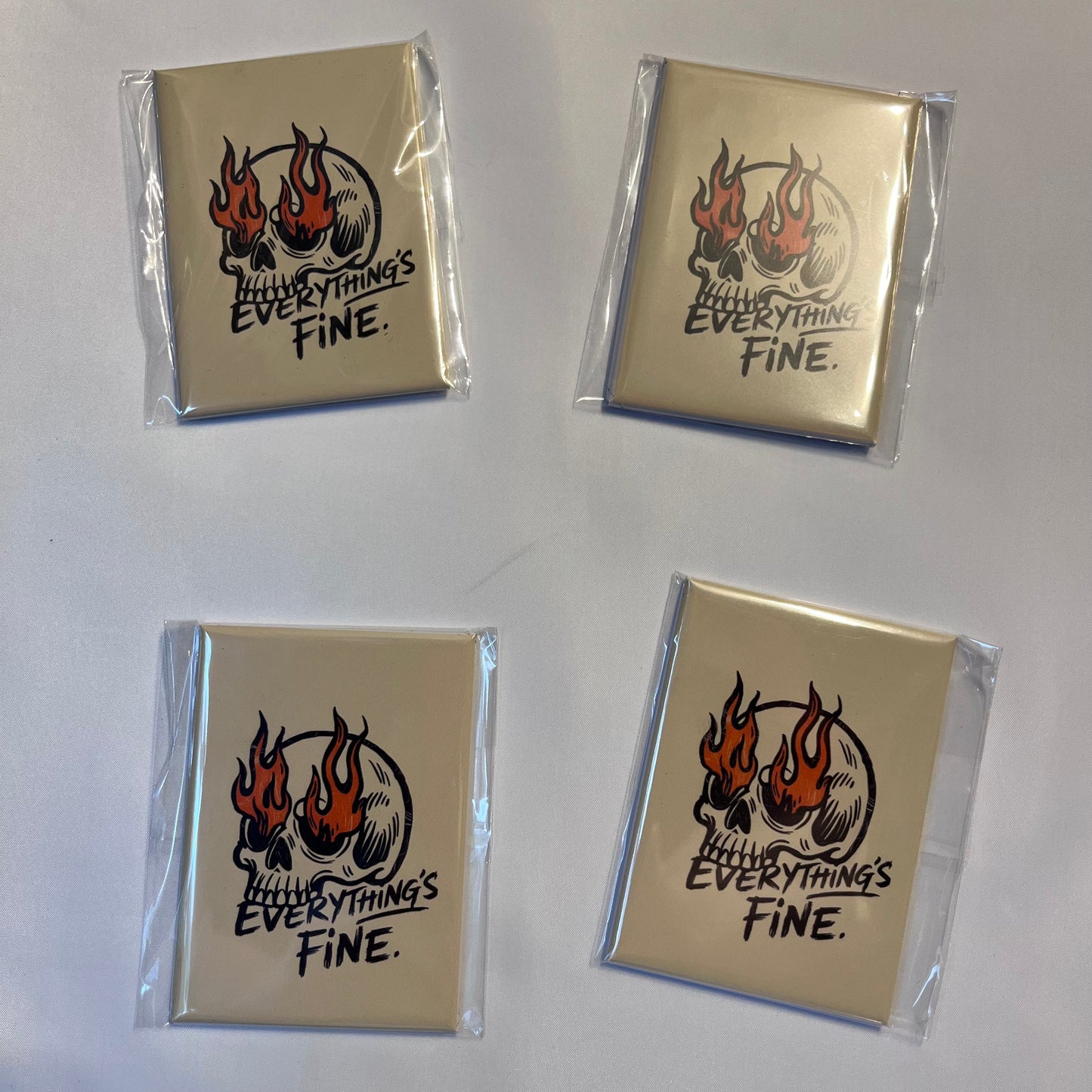 🔥 Everything’s Fine Photo Magnet