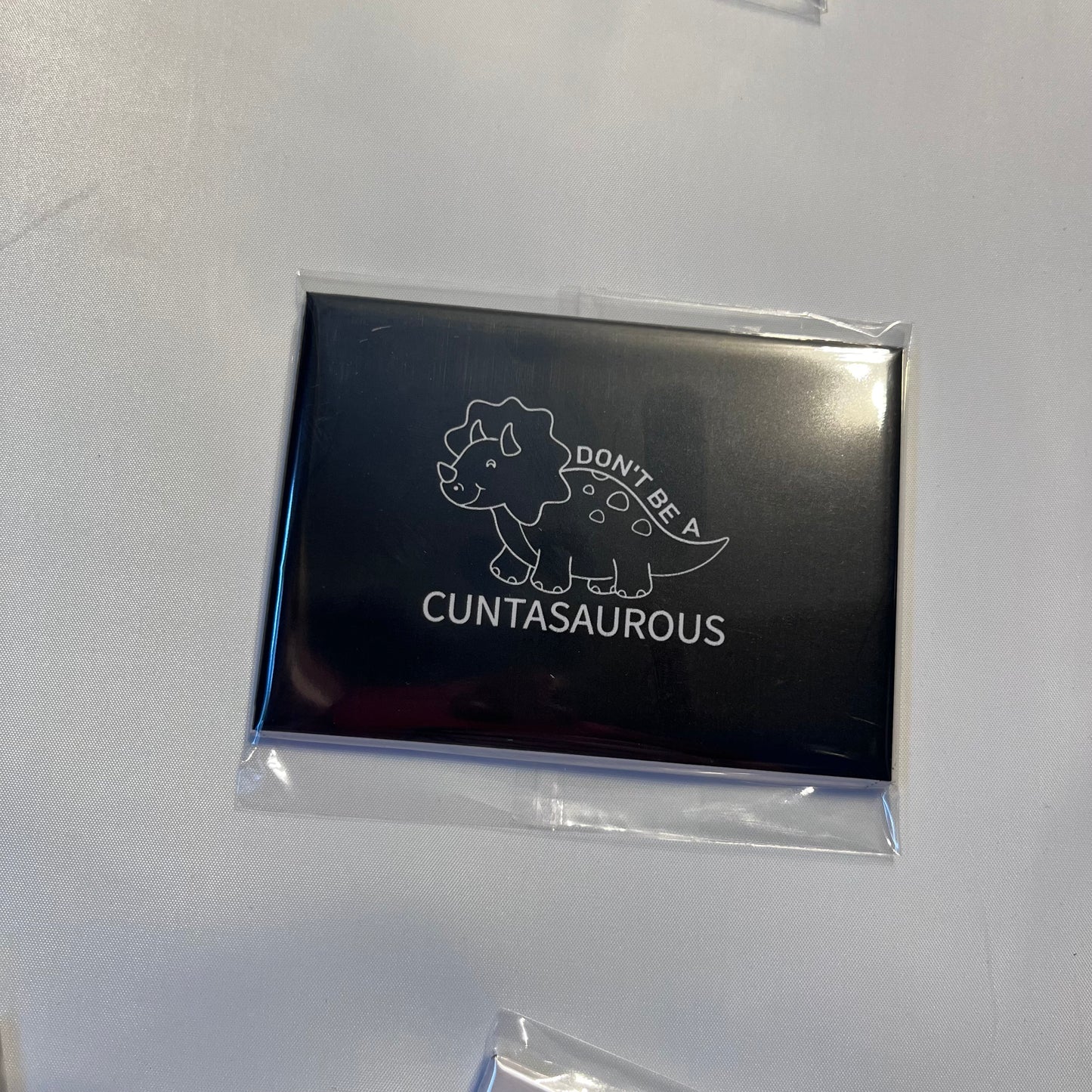🦖 Don't Be a Cuntasaurus Photo Magnet