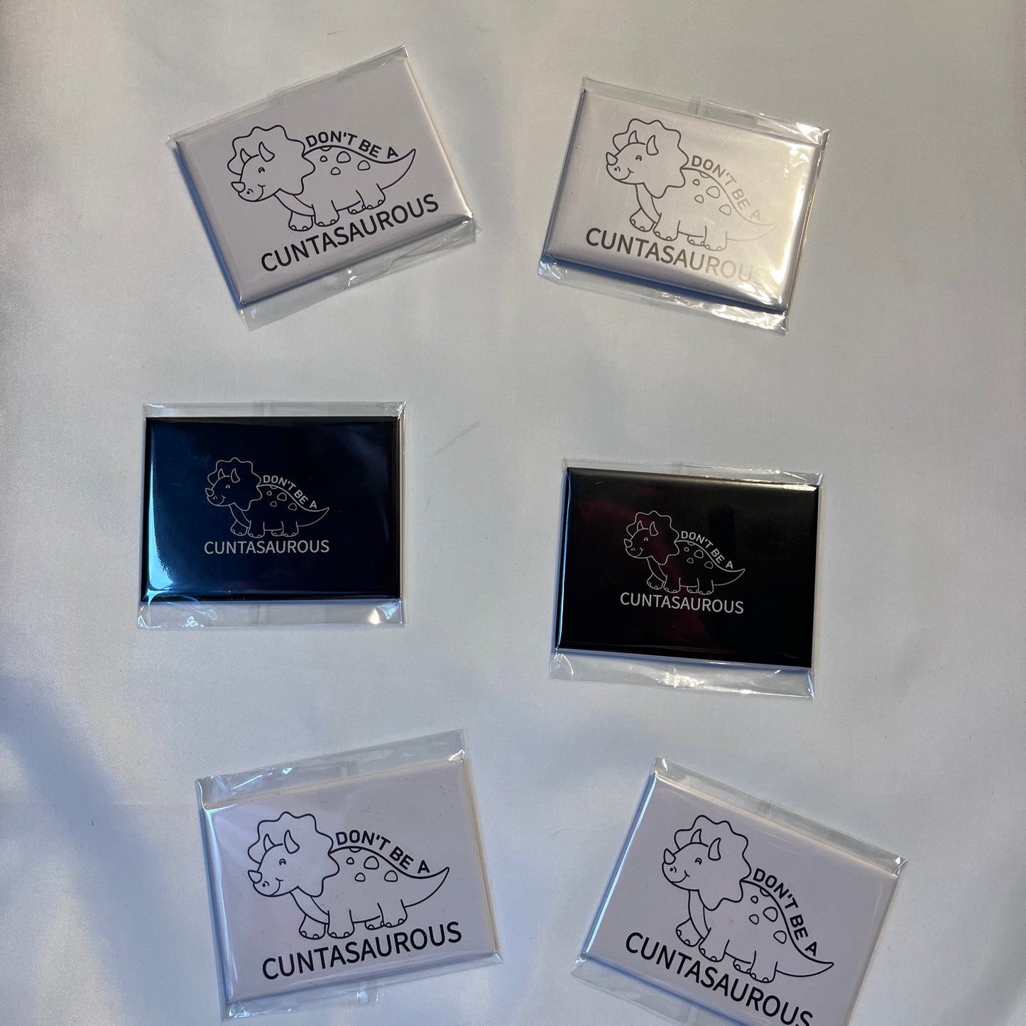 🦖 Don't Be a Cuntasaurus Photo Magnet