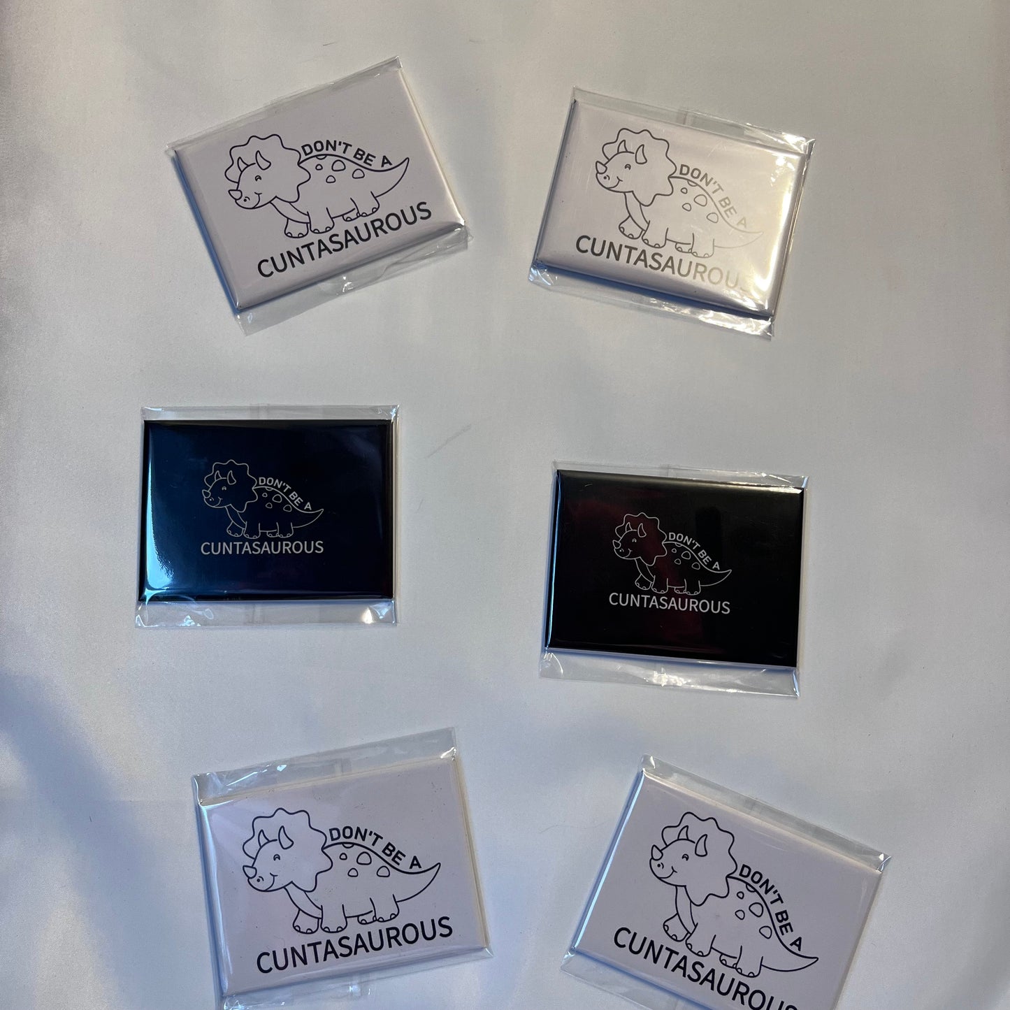 🦖 Don't Be a Cuntasaurus Photo Magnet
