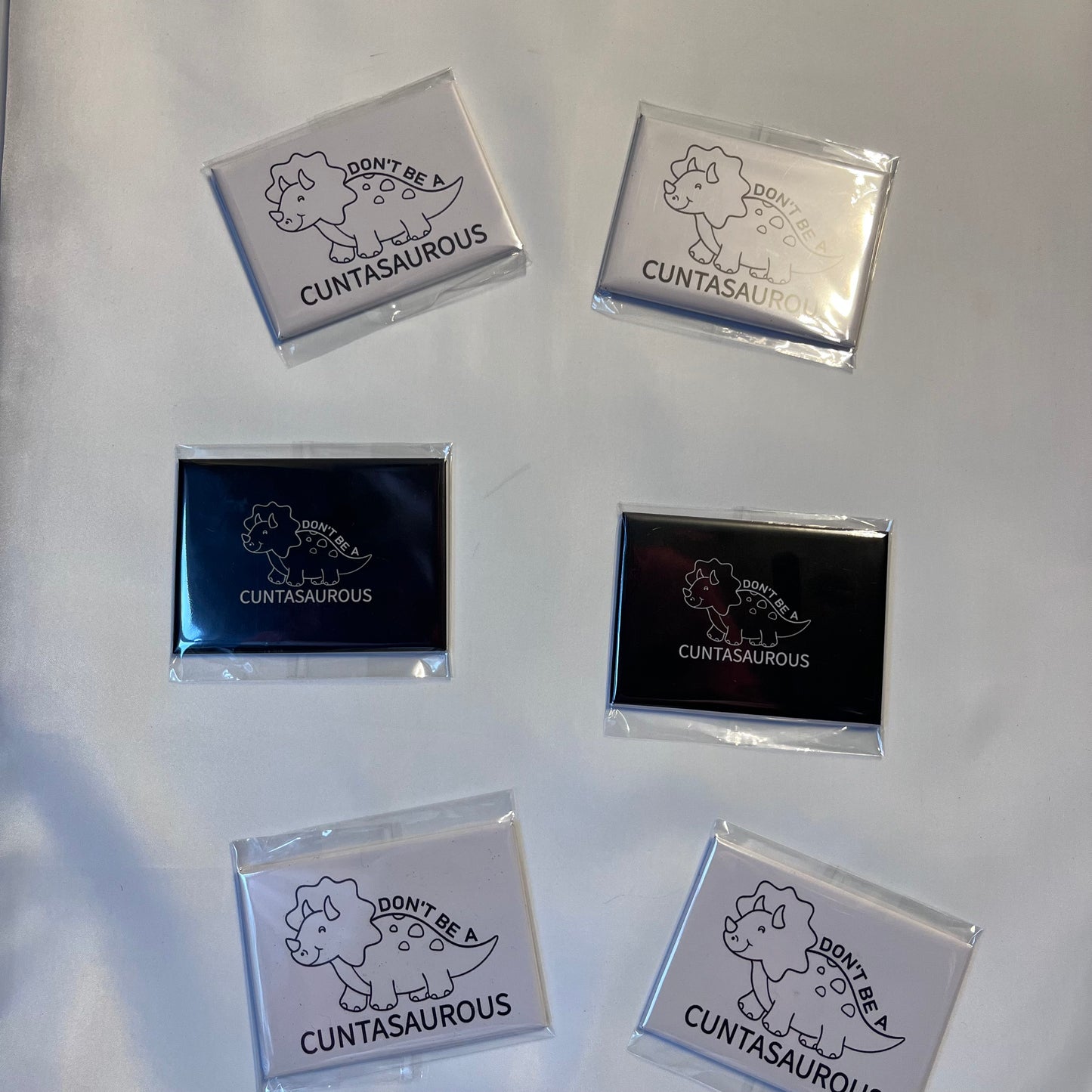 🦖 Don't Be a Cuntasaurus Photo Magnet