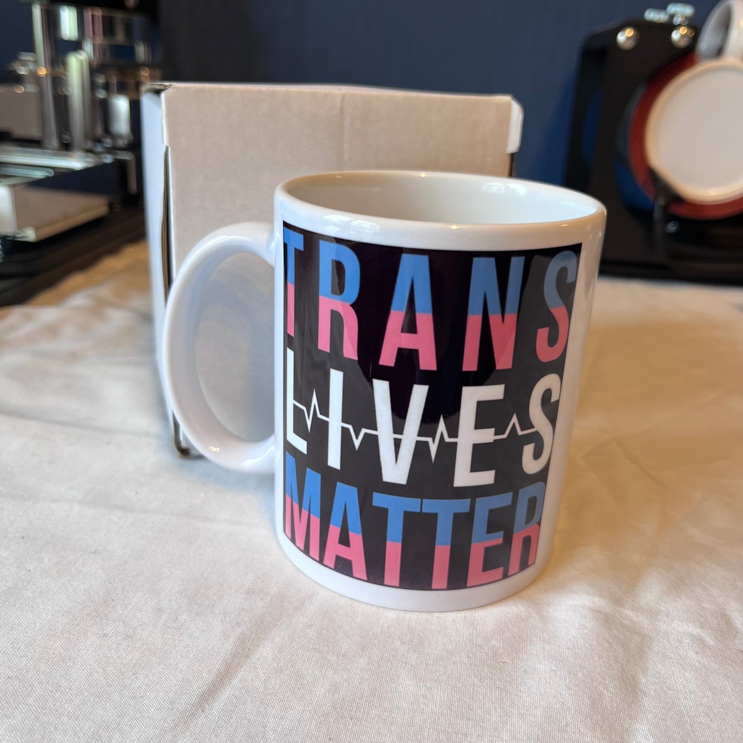 Trans Lives Matter Mug – 11oz